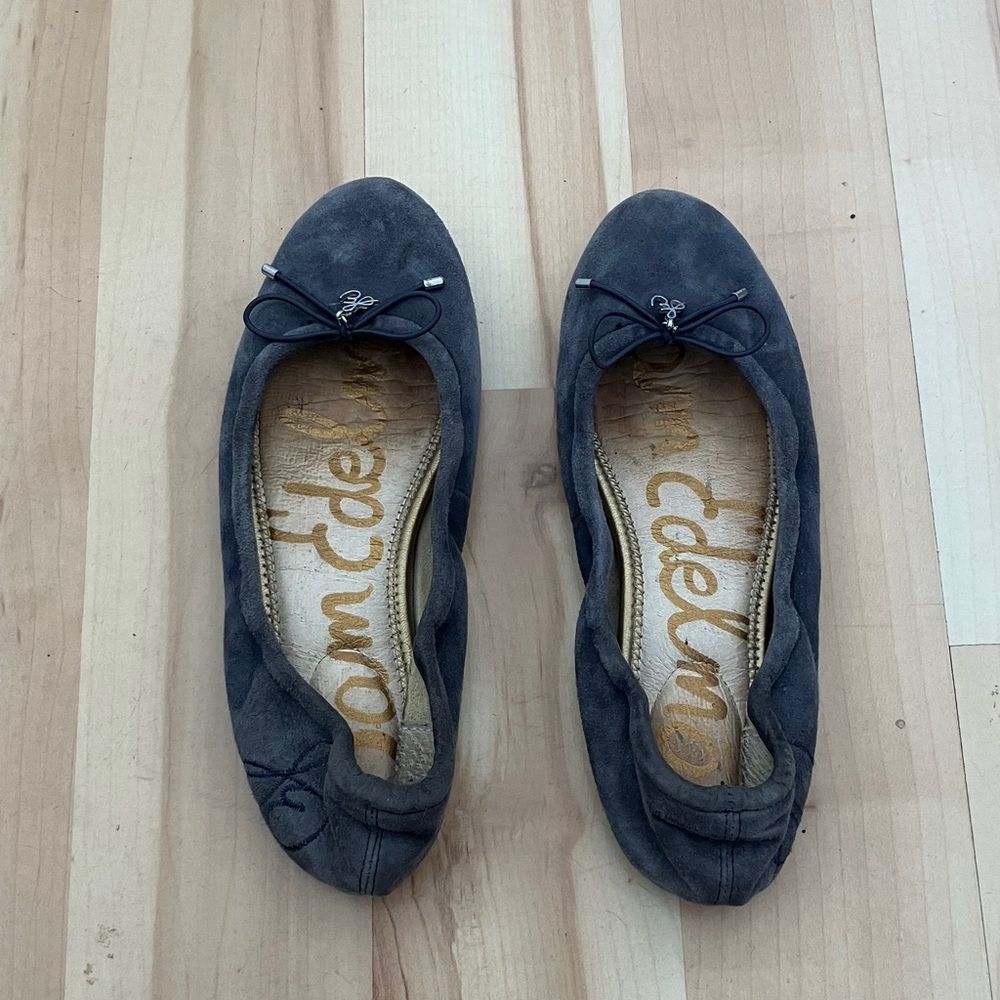Blue Suede Sam Edelman Flats